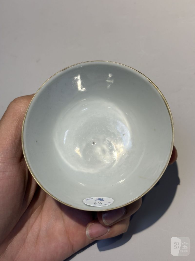    清 各色釉茶碗（十件/组） - 图35